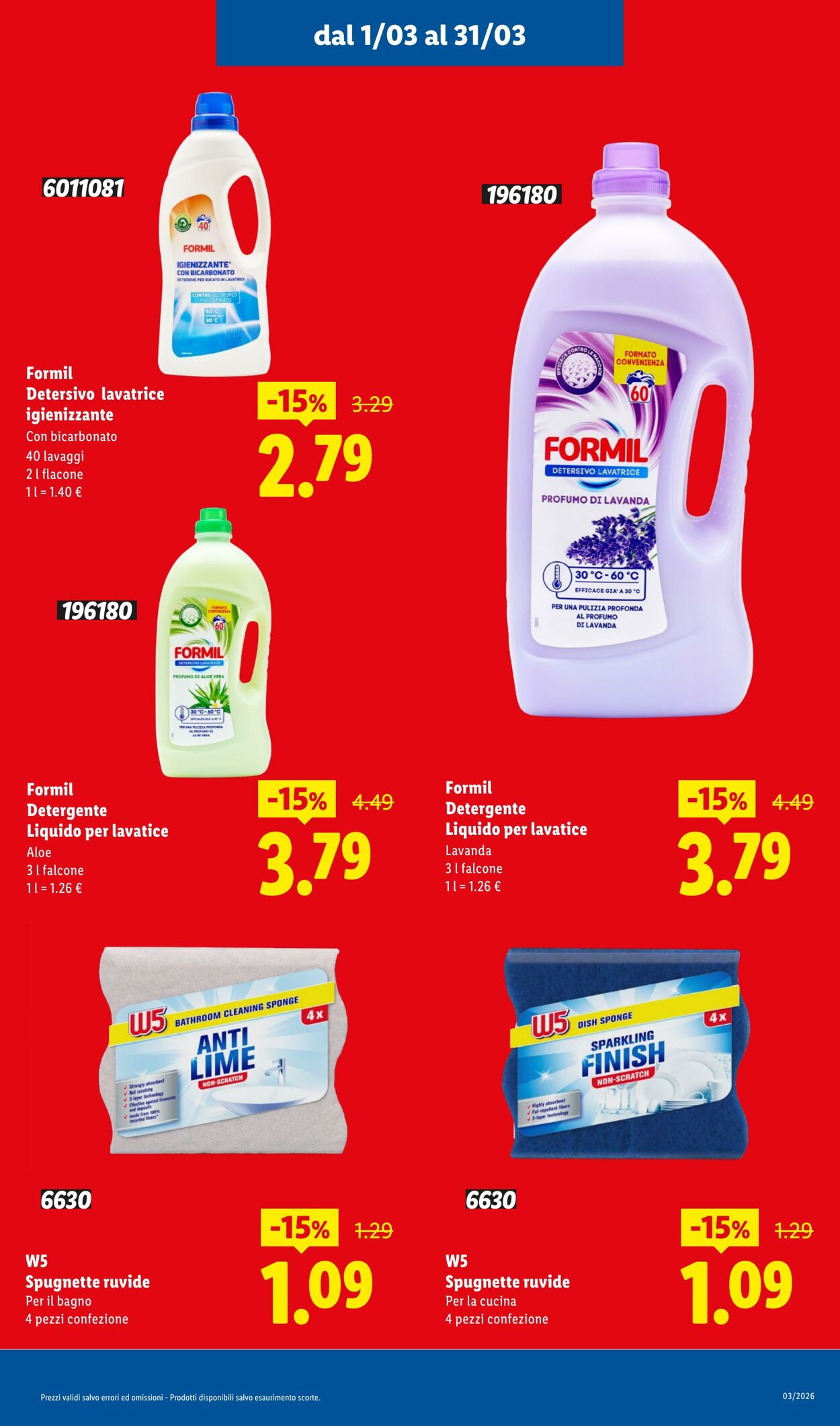 Volantino Lidl 02.03.2026 - 10.03.2026