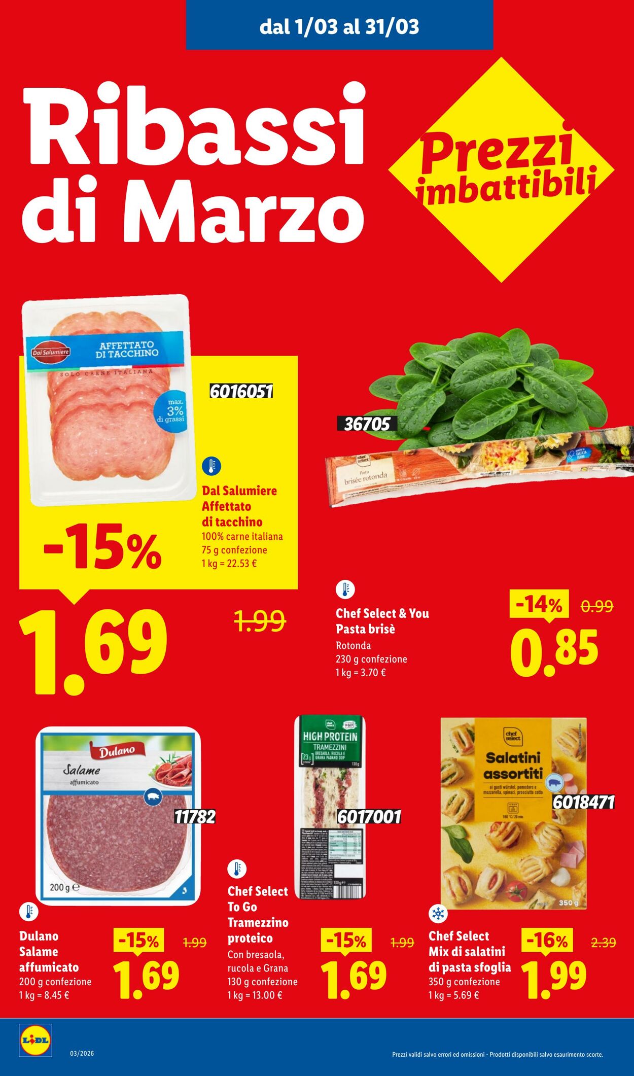 Volantino Lidl 02.03.2026 - 10.03.2026