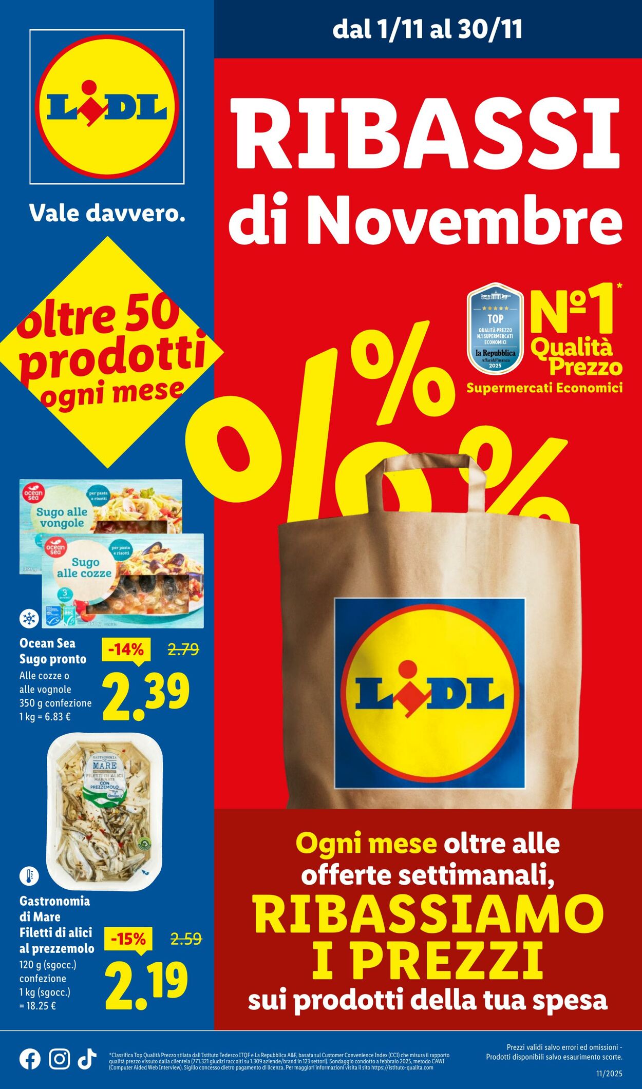 Volantino Lidl 01.11.2025 - 30.11.2025