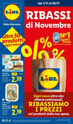 Volantino Lidl 01.11.2025 - 30.11.2025