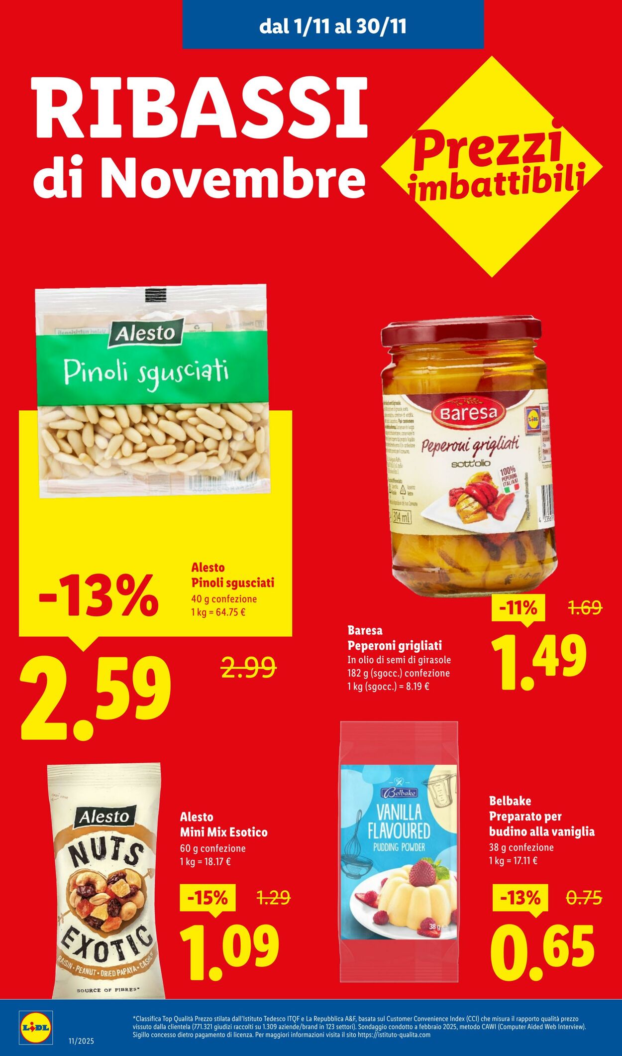 Volantino Lidl 01.11.2025 - 30.11.2025