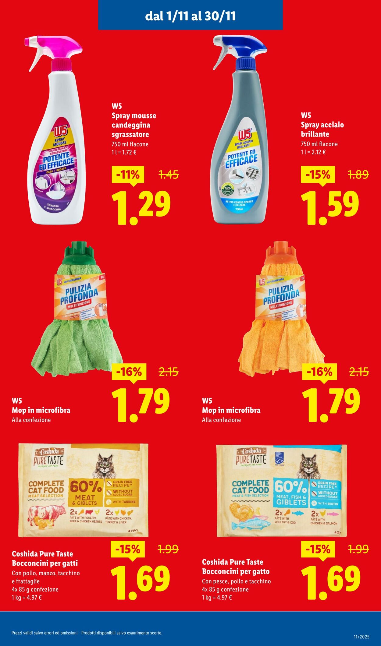 Volantino Lidl 01.11.2025 - 30.11.2025