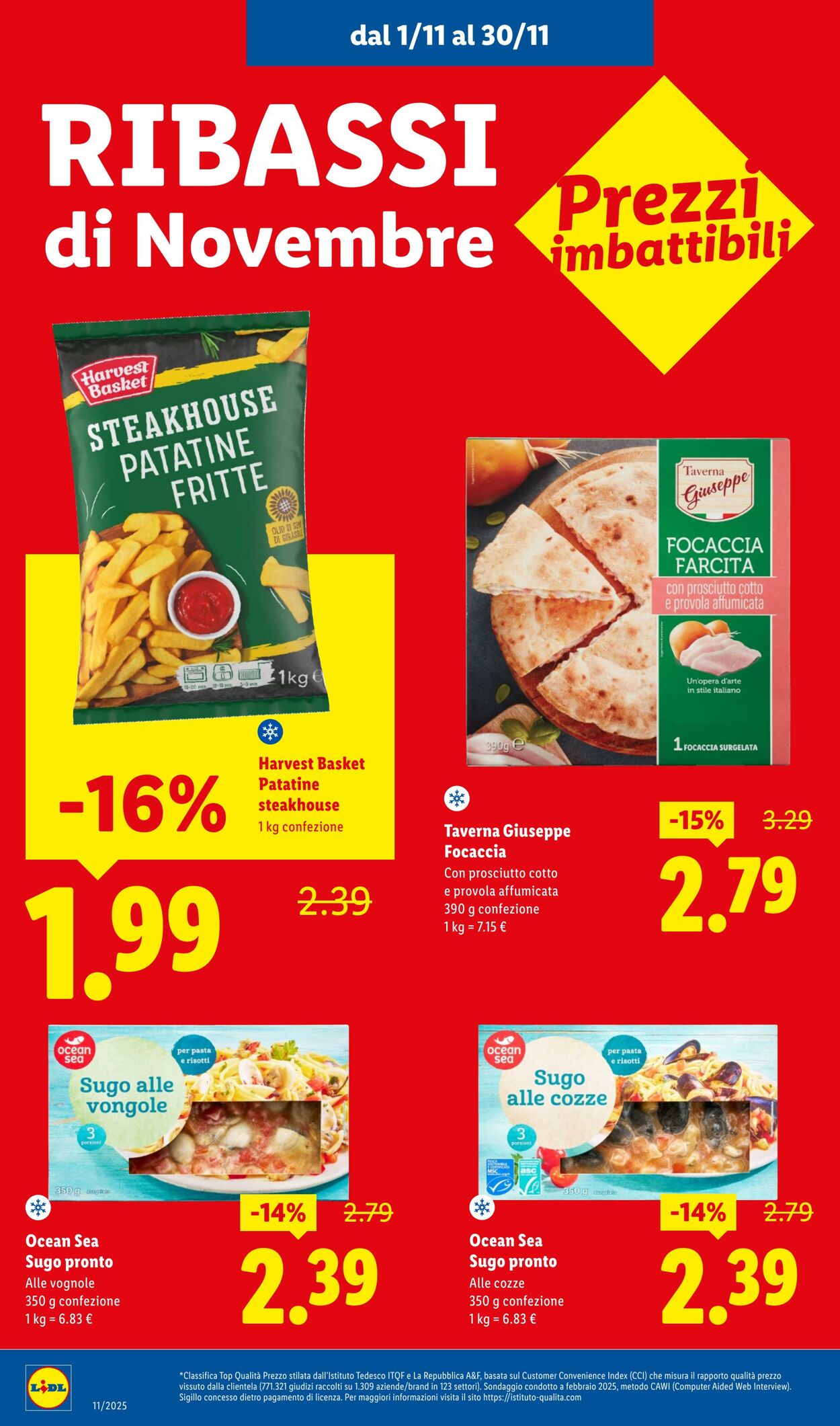 Volantino Lidl 01.11.2025 - 30.11.2025