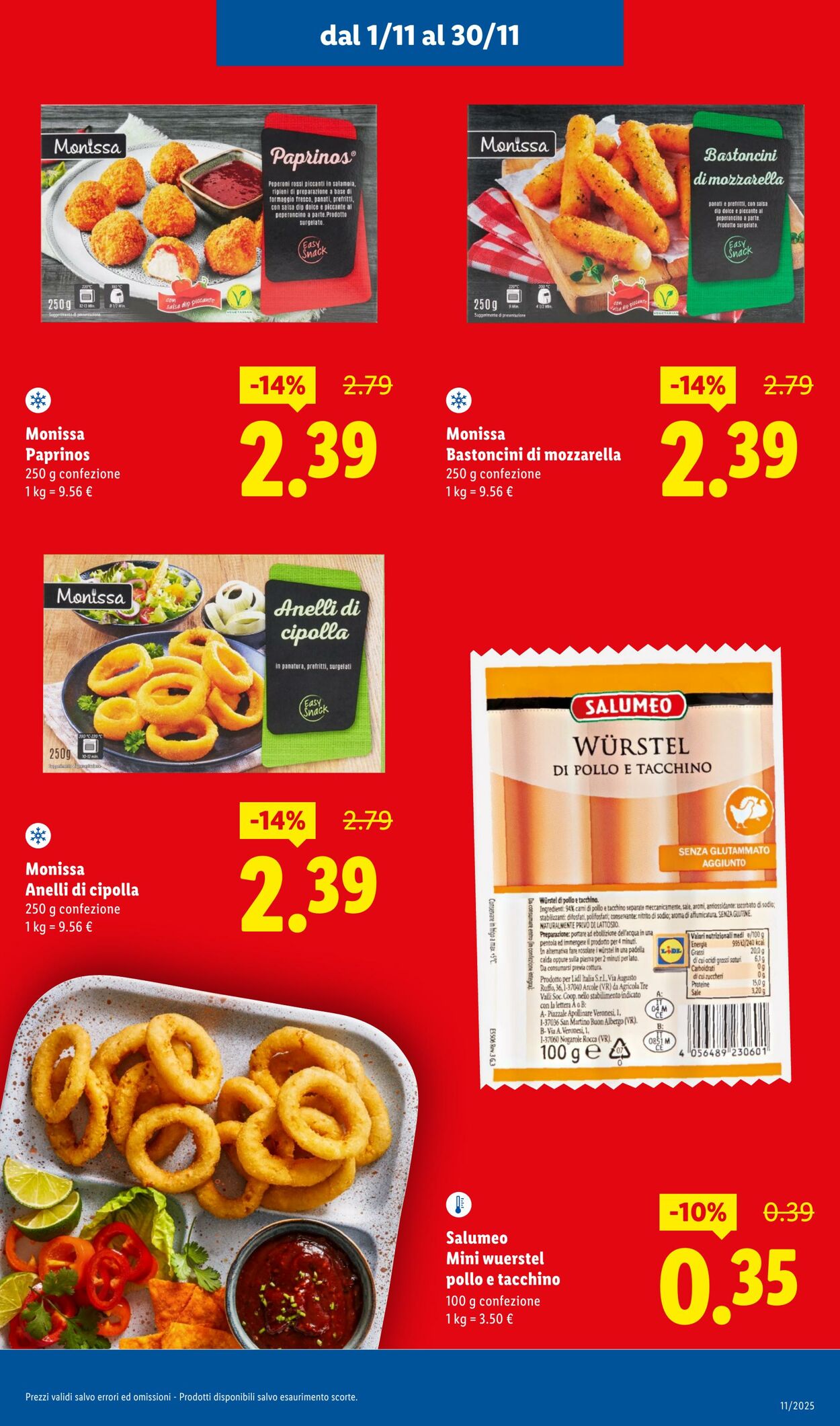Volantino Lidl 01.11.2025 - 30.11.2025