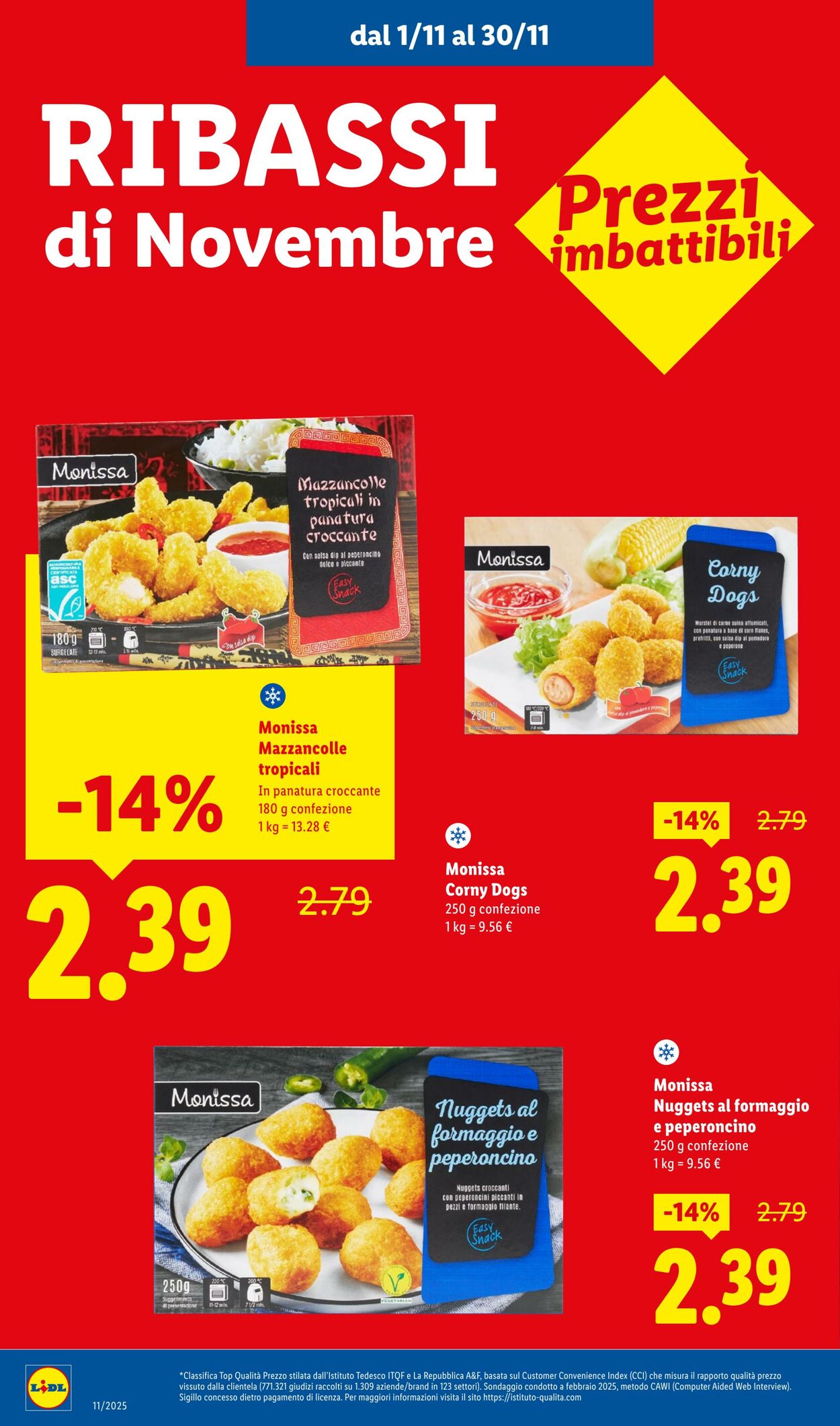 Volantino Lidl 01.11.2025 - 30.11.2025