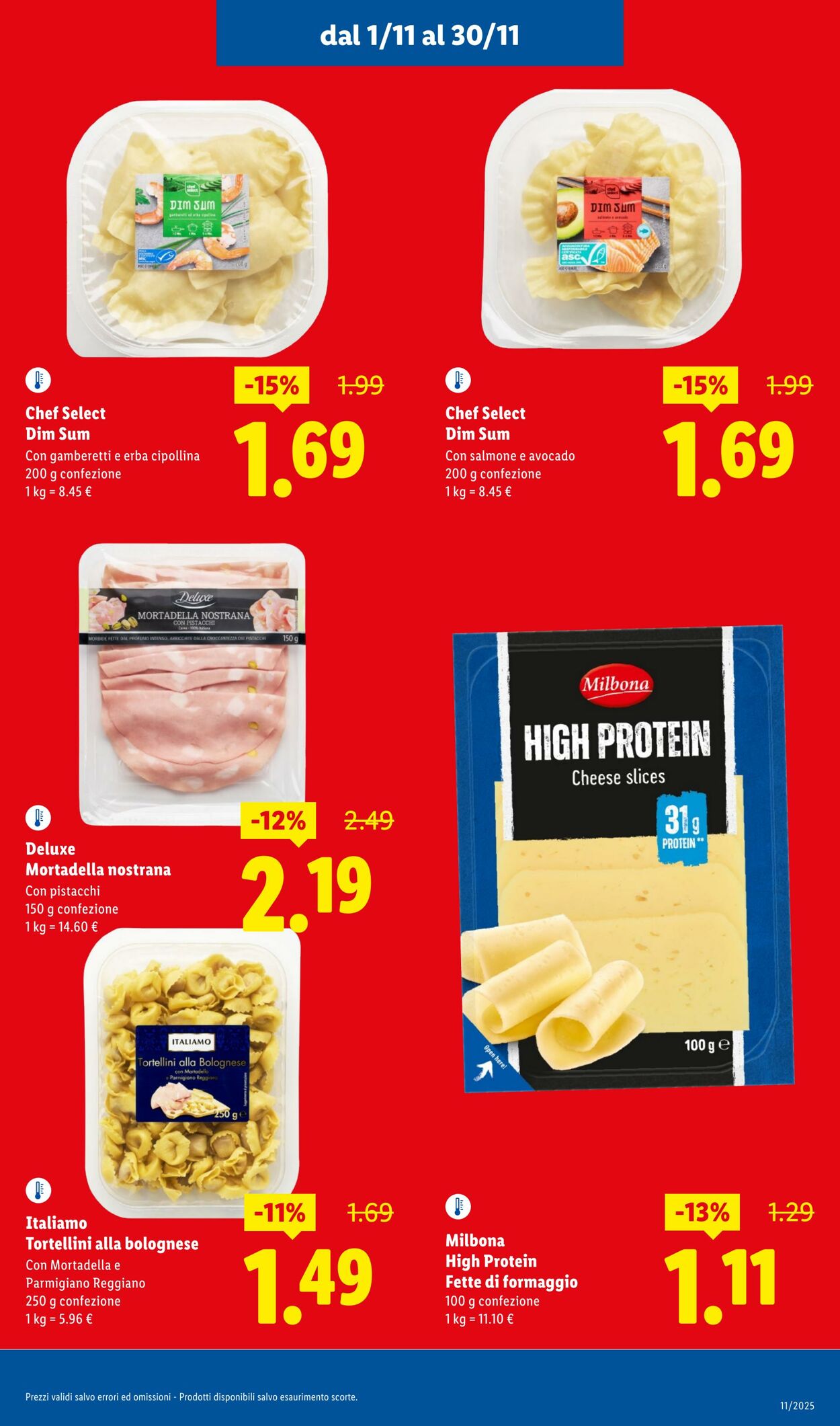 Volantino Lidl 01.11.2025 - 30.11.2025