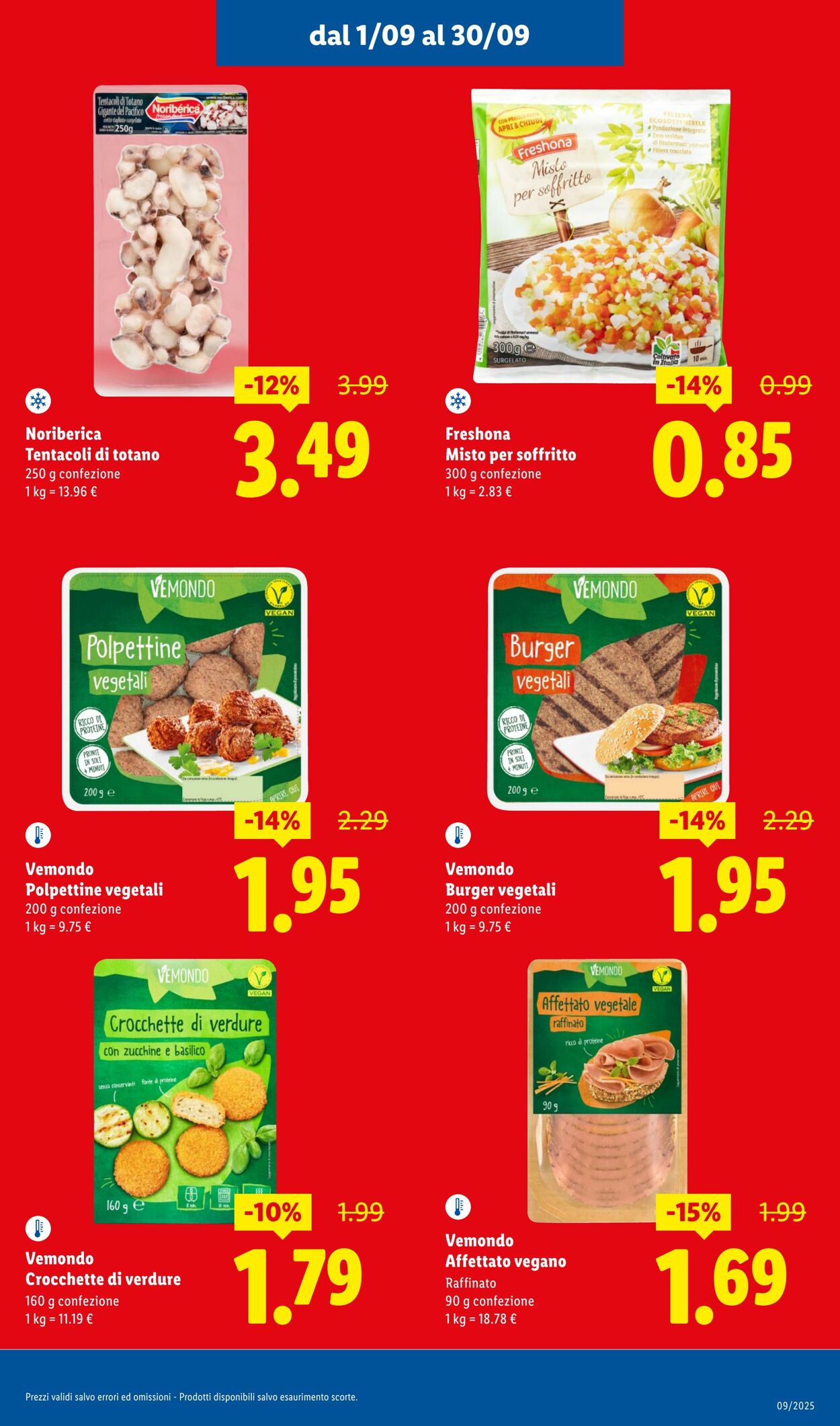 Volantino Lidl 01.09.2025 - 30.09.2025