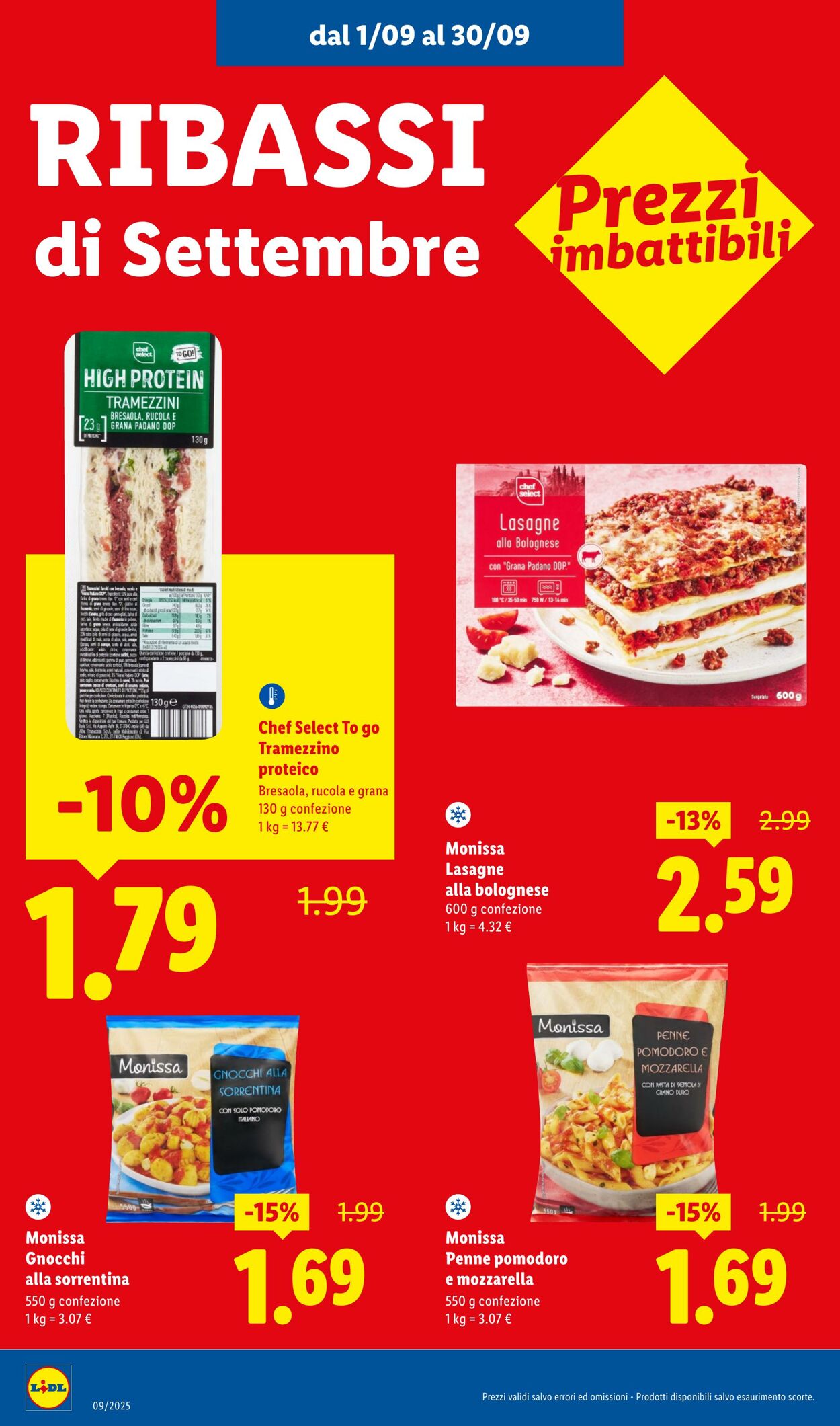 Volantino Lidl 01.09.2025 - 30.09.2025