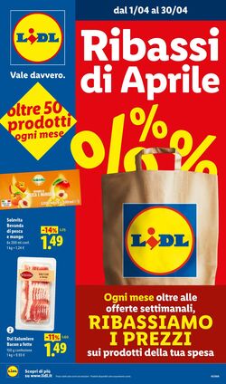 Volantino Lidl 08.04.2026 - 16.04.2026