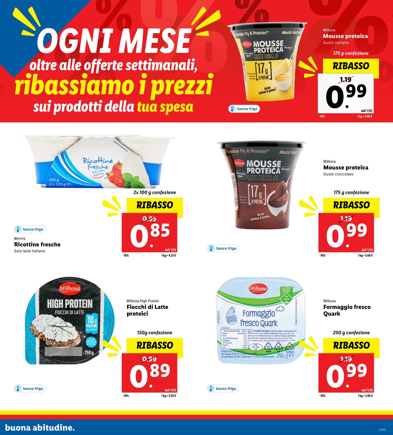 Volantino Lidl 01.02.2025 - 28.02.2025