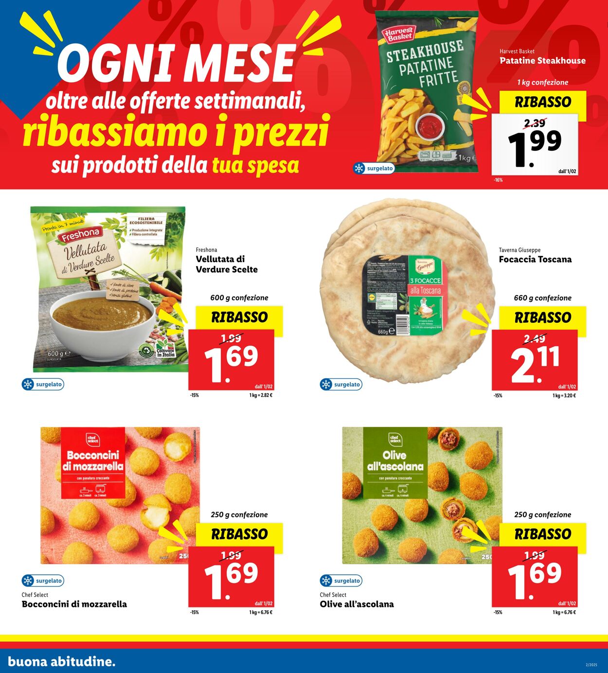 Volantino Lidl 01.02.2025 - 28.02.2025