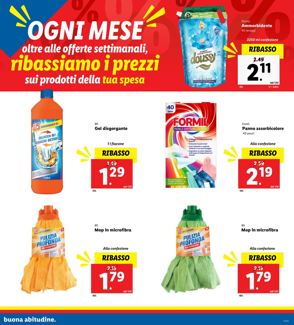 Volantino Lidl 01.02.2025 - 28.02.2025