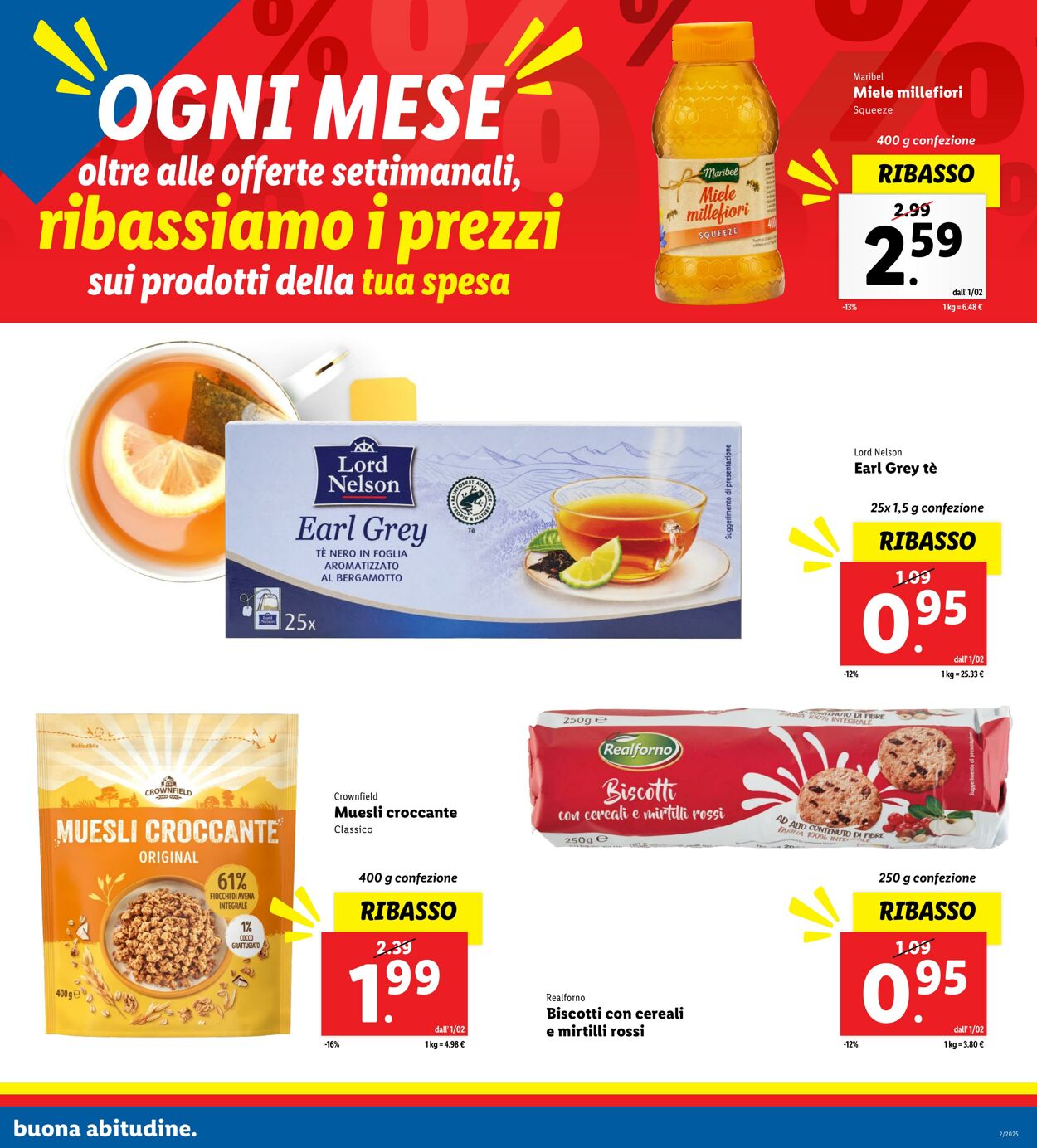 Volantino Lidl 01.02.2025 - 28.02.2025