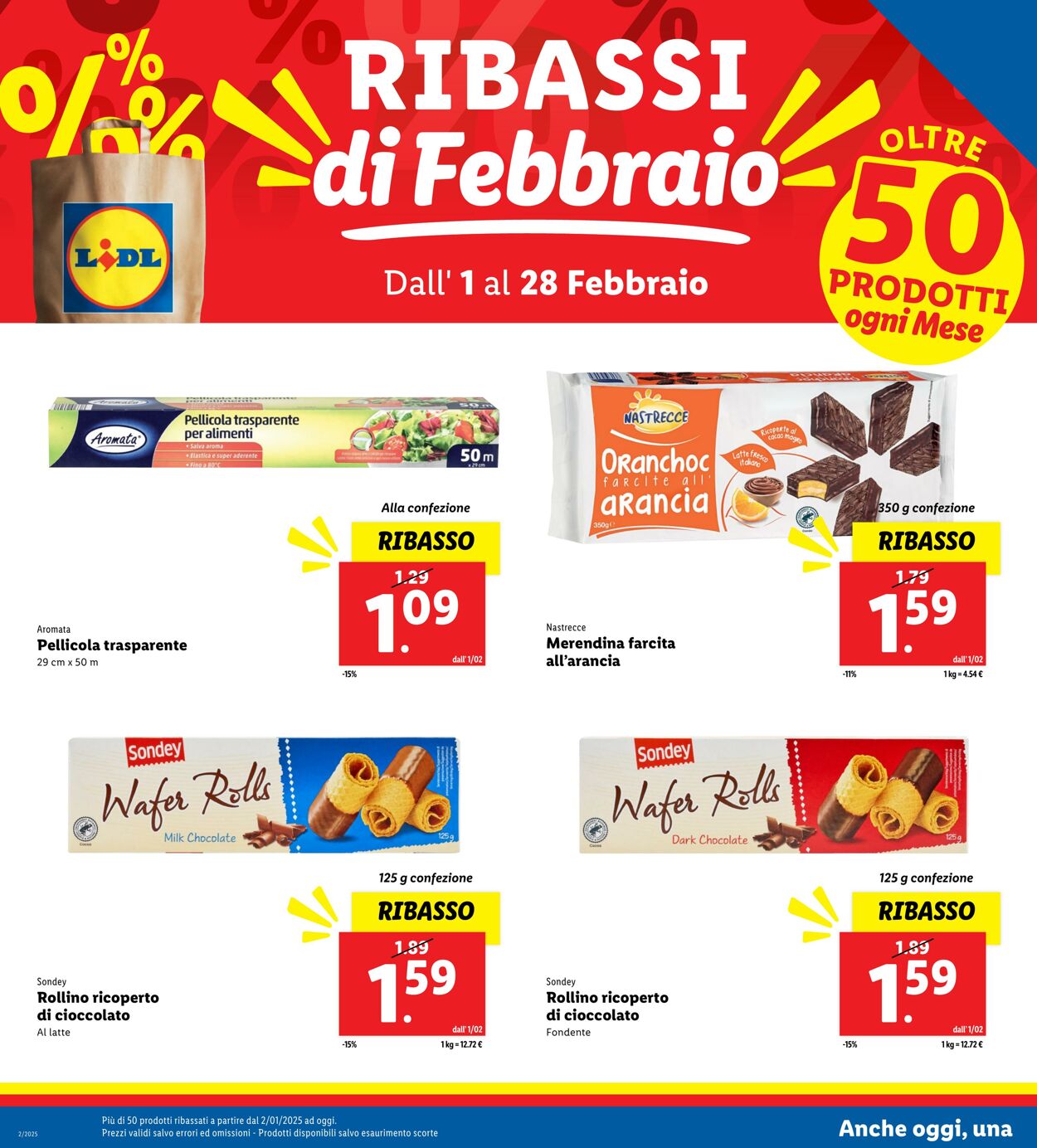 Volantino Lidl 01.02.2025 - 28.02.2025