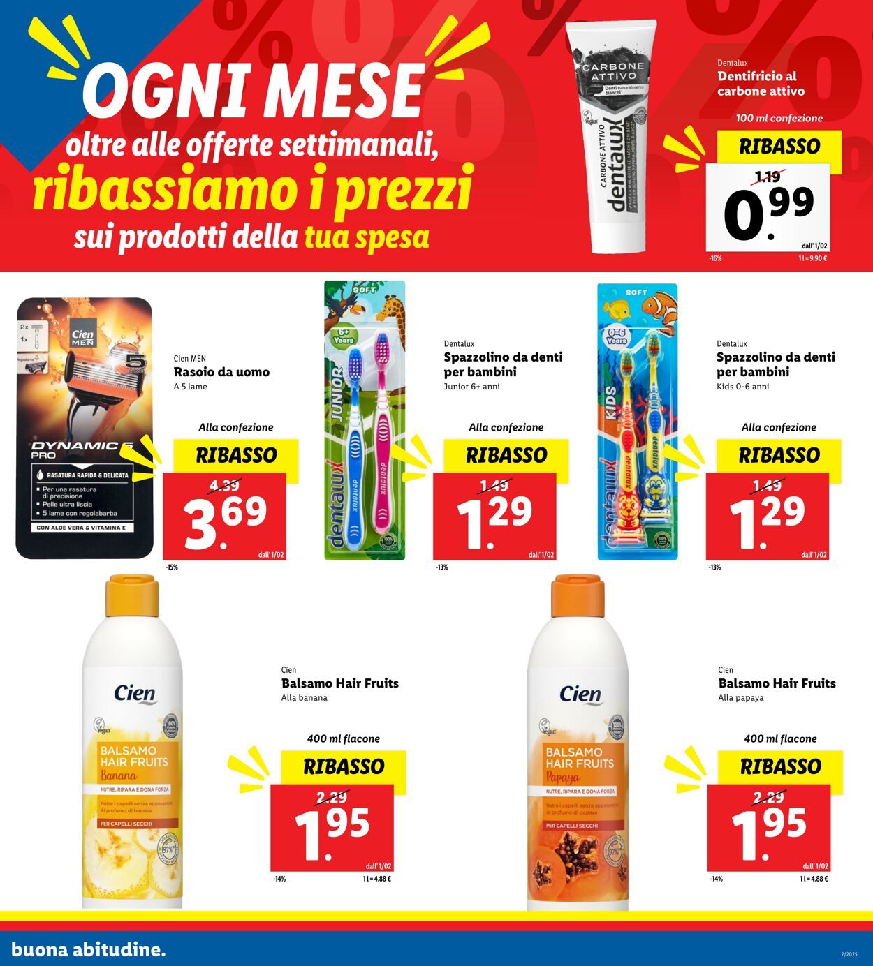 Volantino Lidl 01.02.2025 - 28.02.2025