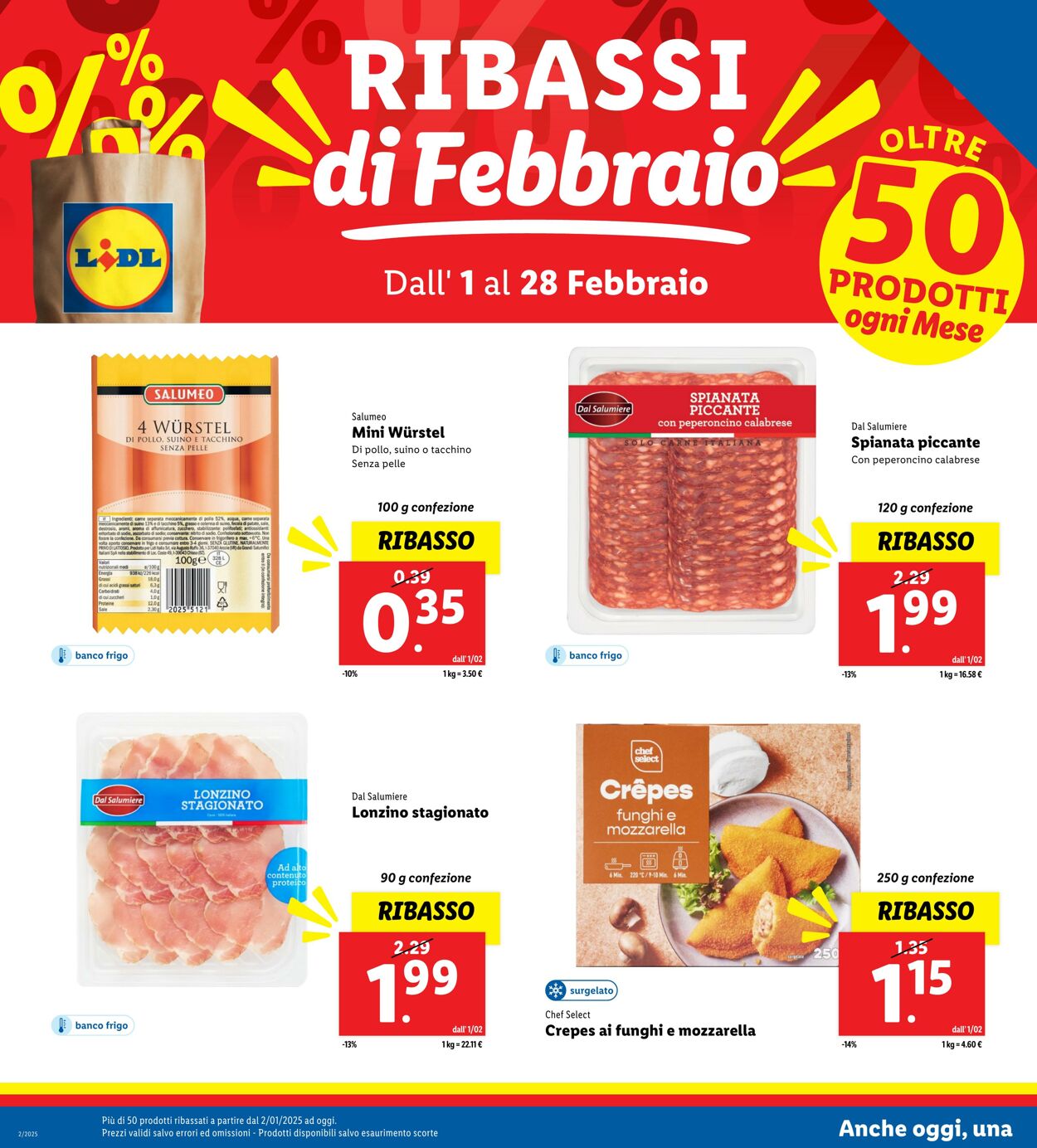 Volantino Lidl 01.02.2025 - 28.02.2025