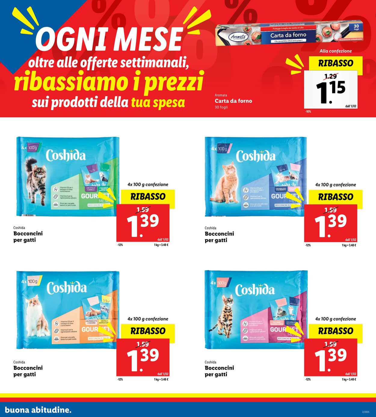 Volantino Lidl 01.02.2025 - 28.02.2025