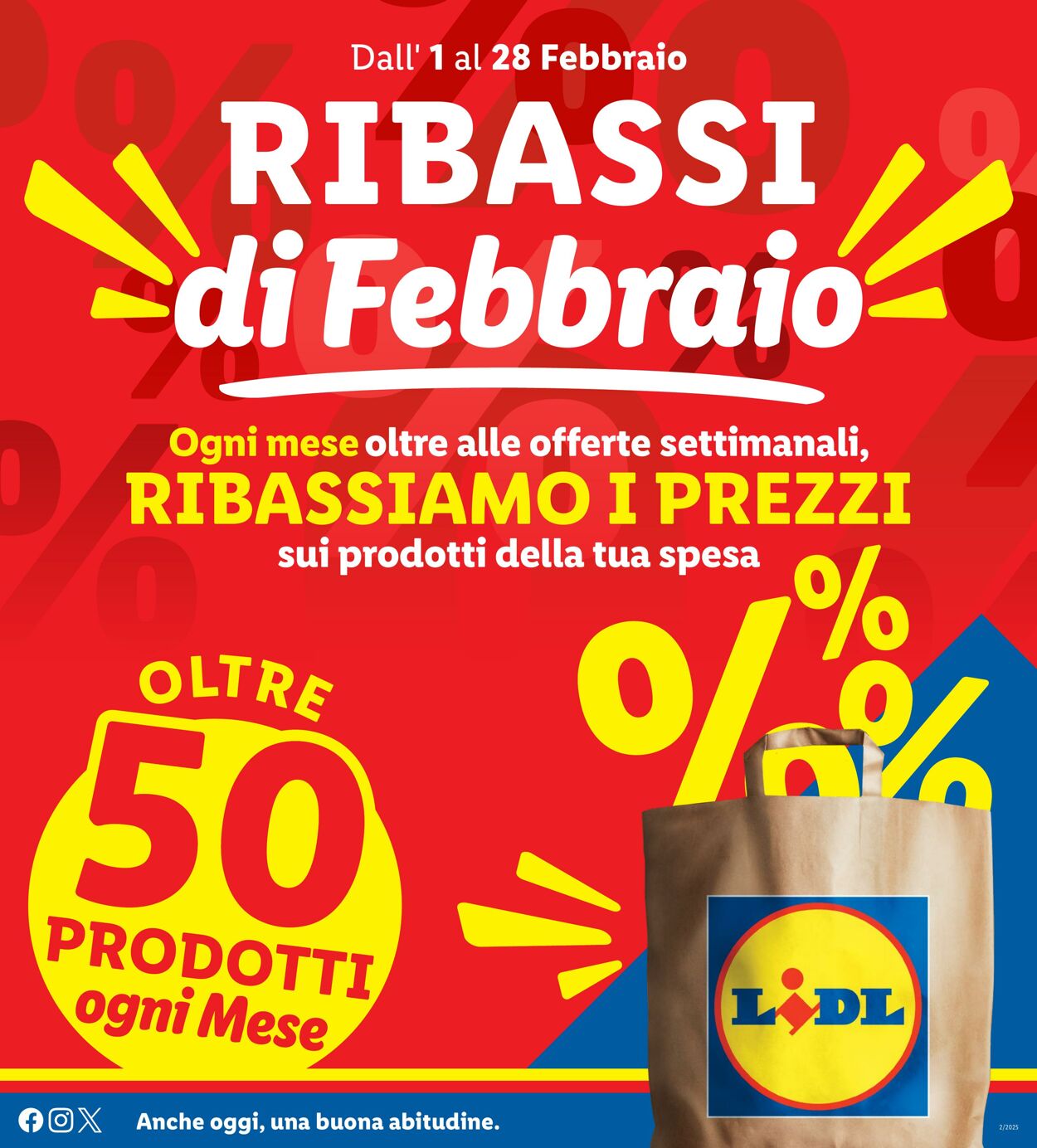 Volantino Lidl 01.02.2025 - 28.02.2025