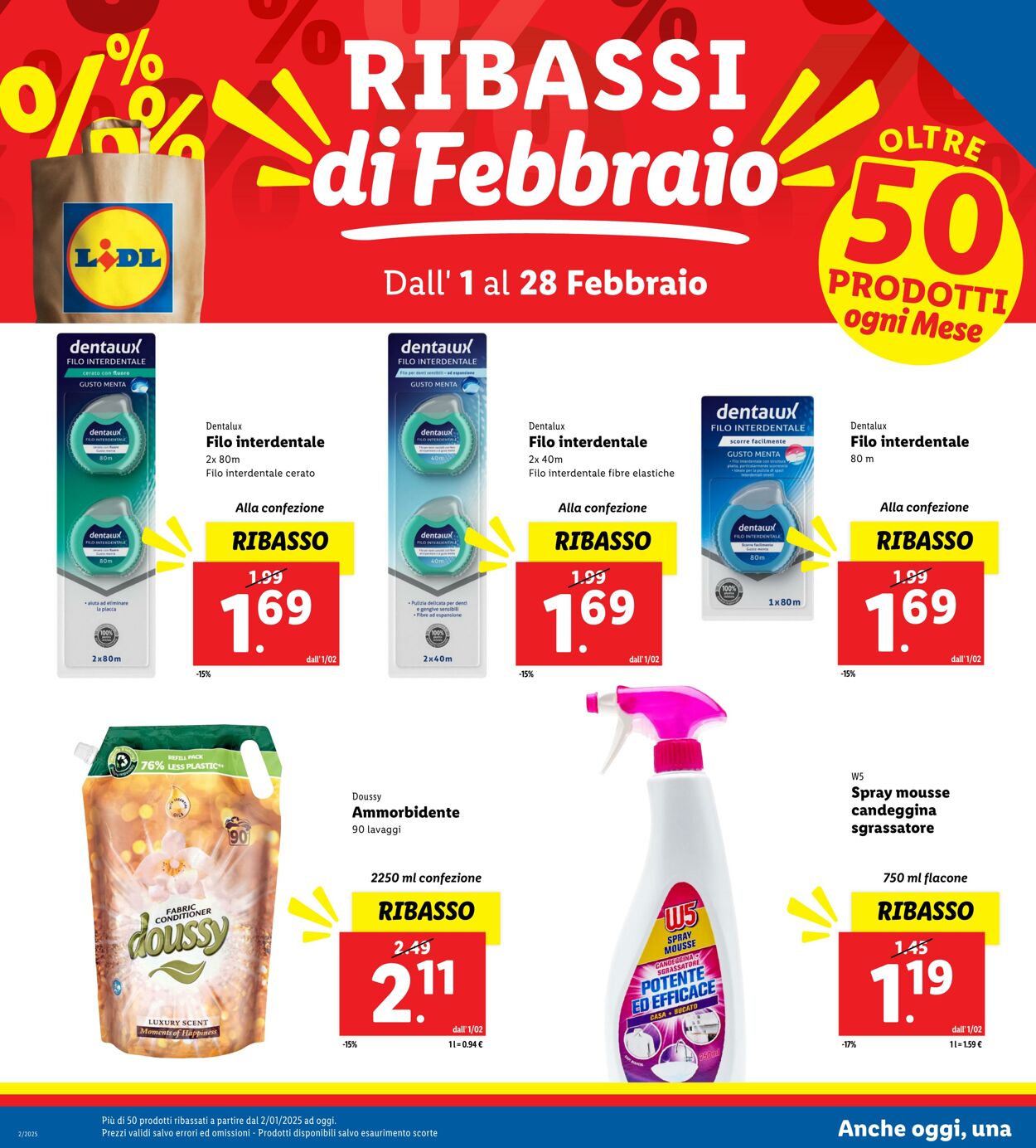 Volantino Lidl 01.02.2025 - 28.02.2025