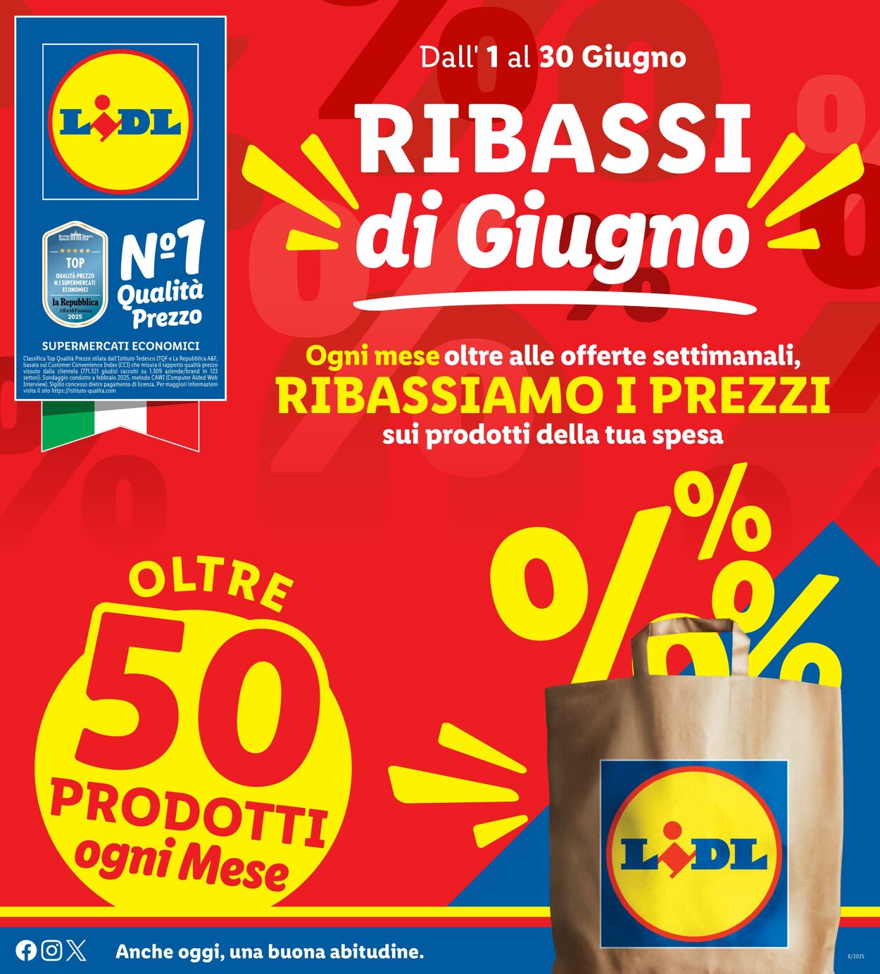 Volantino Lidl 01.06.2025 - 30.06.2025