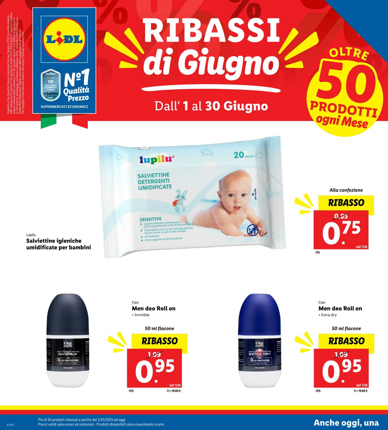 Volantino Lidl 01.06.2025 - 30.06.2025