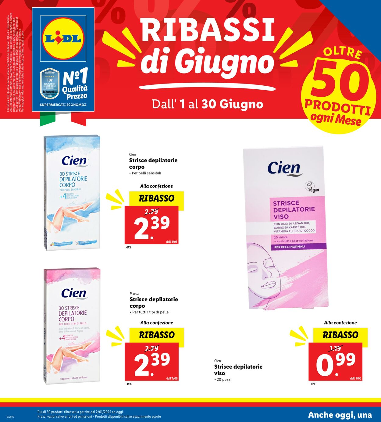 Volantino Lidl 01.06.2025 - 30.06.2025