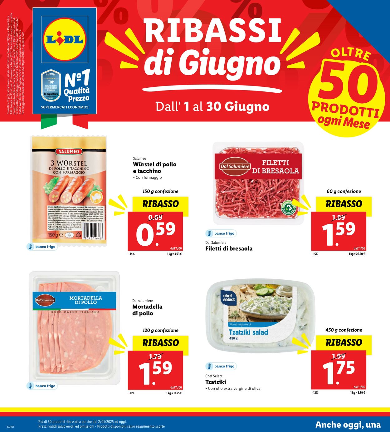 Volantino Lidl 01.06.2025 - 30.06.2025