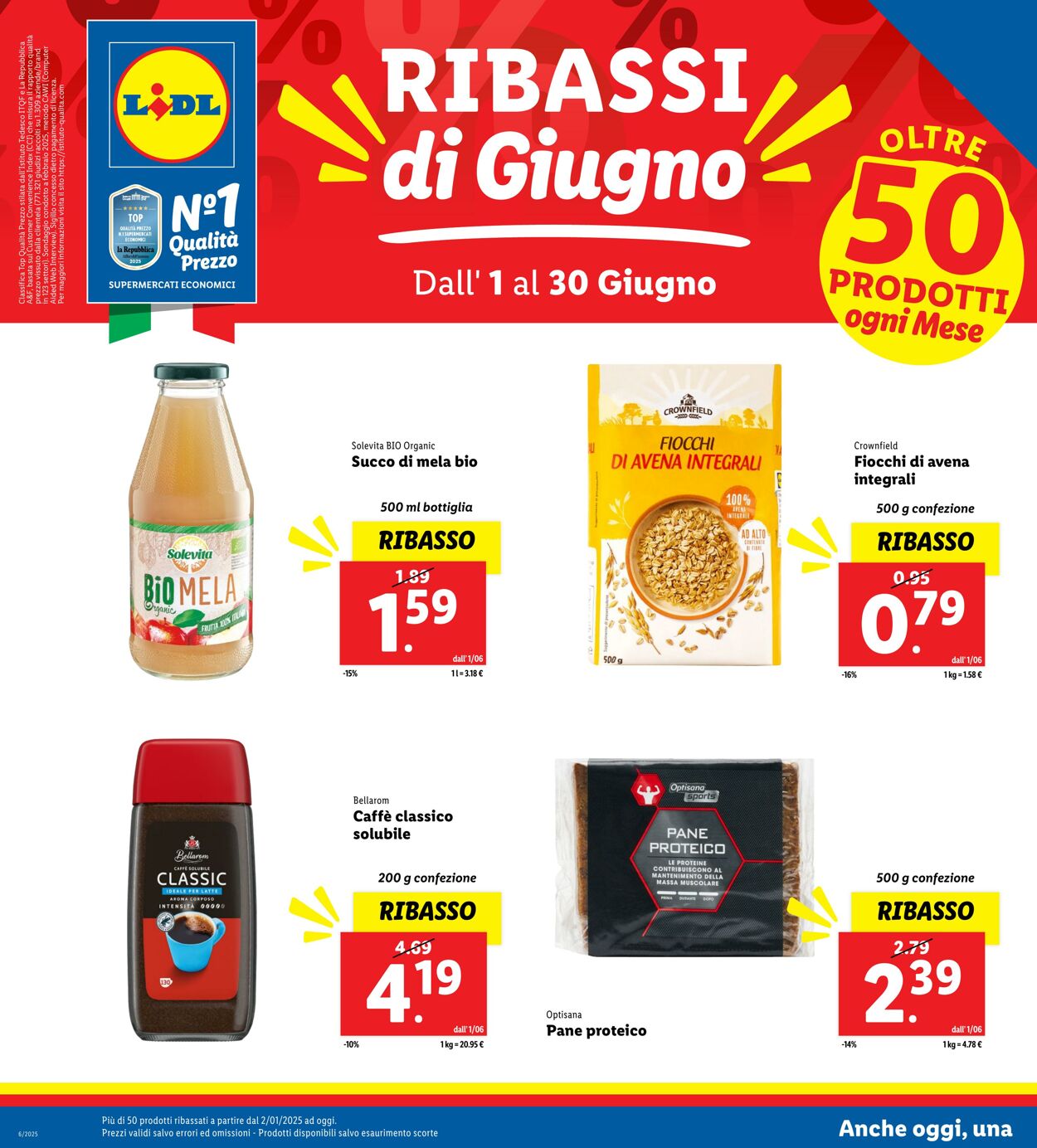 Volantino Lidl 01.06.2025 - 30.06.2025