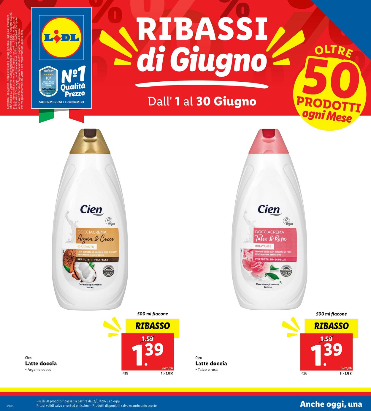 Volantino Lidl 01.06.2025 - 30.06.2025