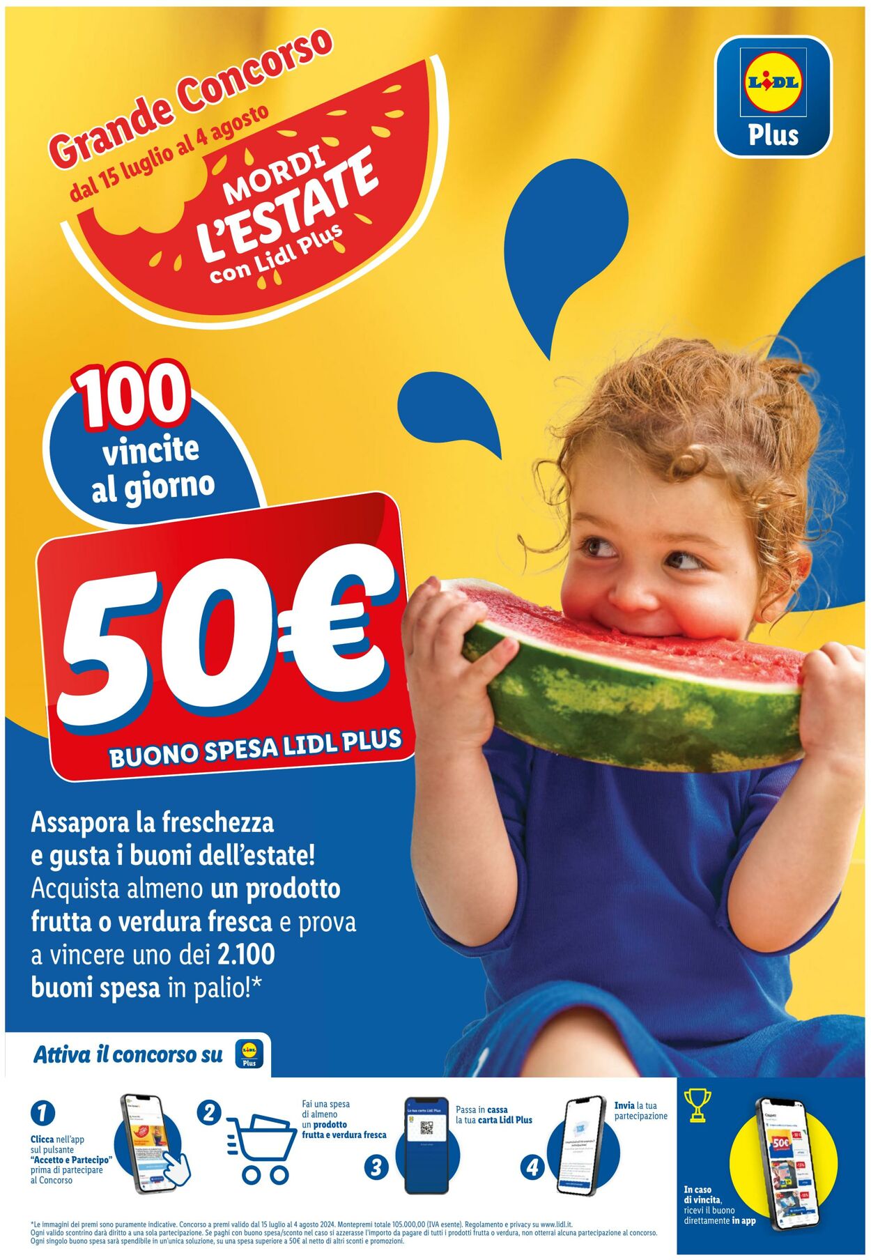 Volantino Lidl 05.08.2024 - 25.08.2024