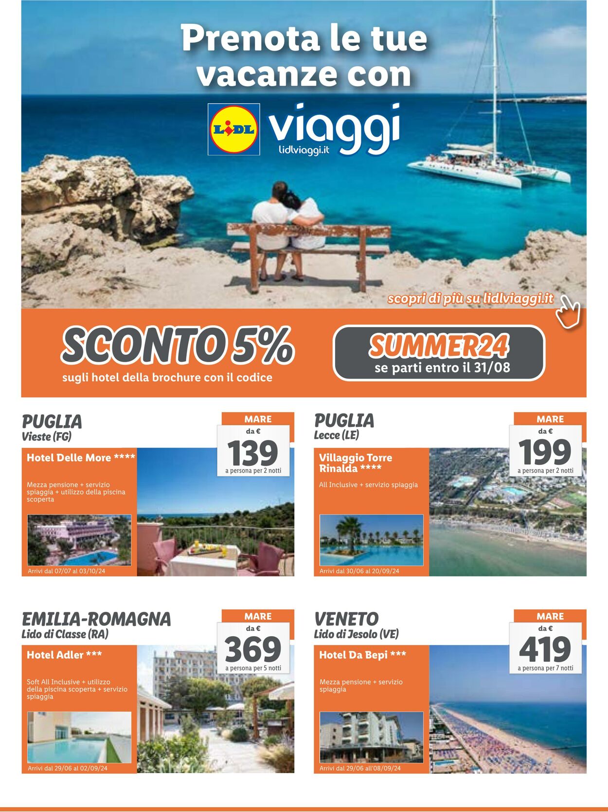 Volantino Lidl 15.07.2024 - 04.08.2024