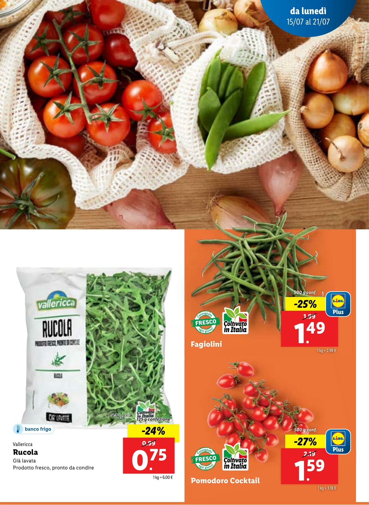 Volantino Lidl 15.07.2024 - 04.08.2024