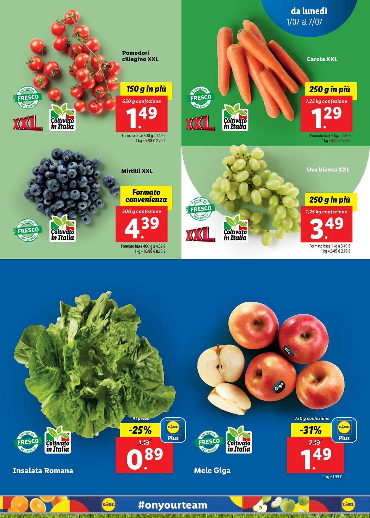 Volantino Lidl 01.07.2024 - 25.07.2024