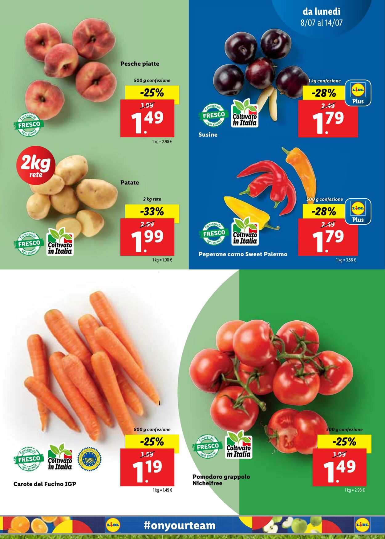 Volantino Lidl 09.07.2024 - 28.07.2024