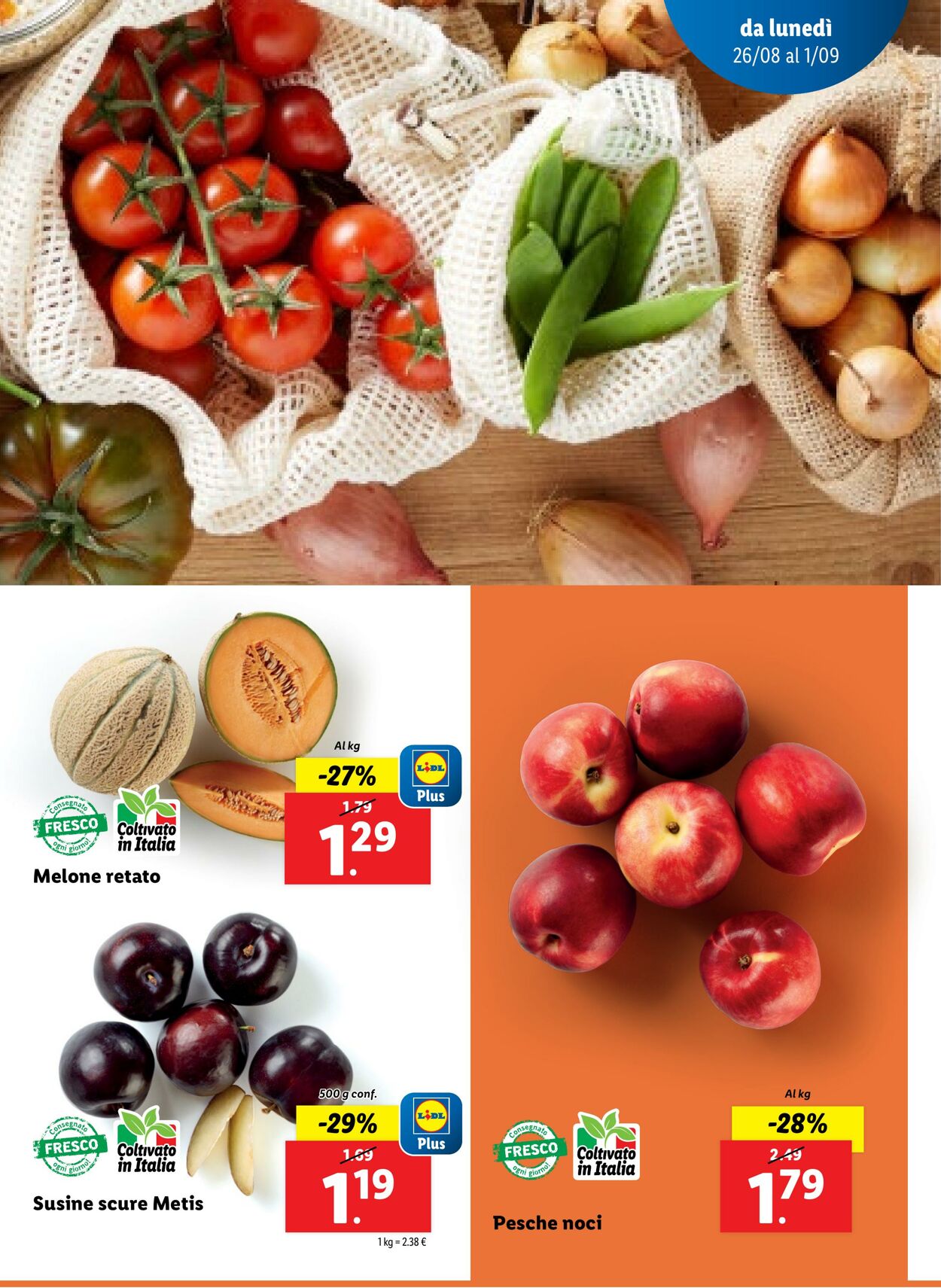 Volantino Lidl 27.08.2024 - 27.09.2024