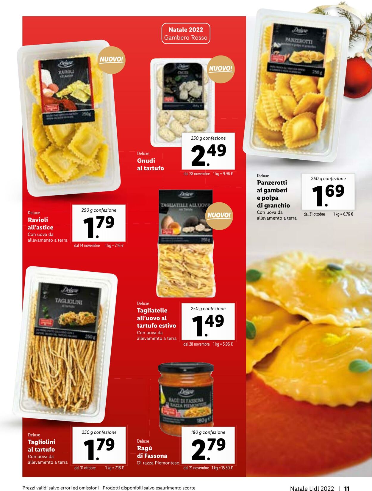 Volantino Lidl 31.10.2022 - 06.01.2023