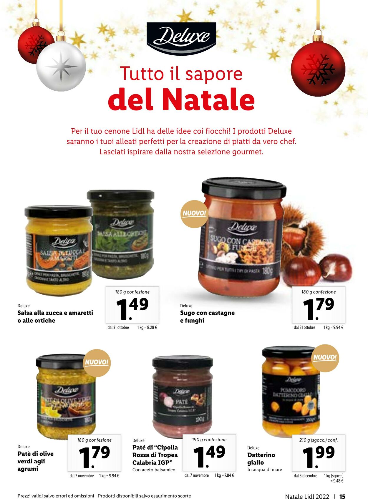 Volantino Lidl 31.10.2022 - 06.01.2023