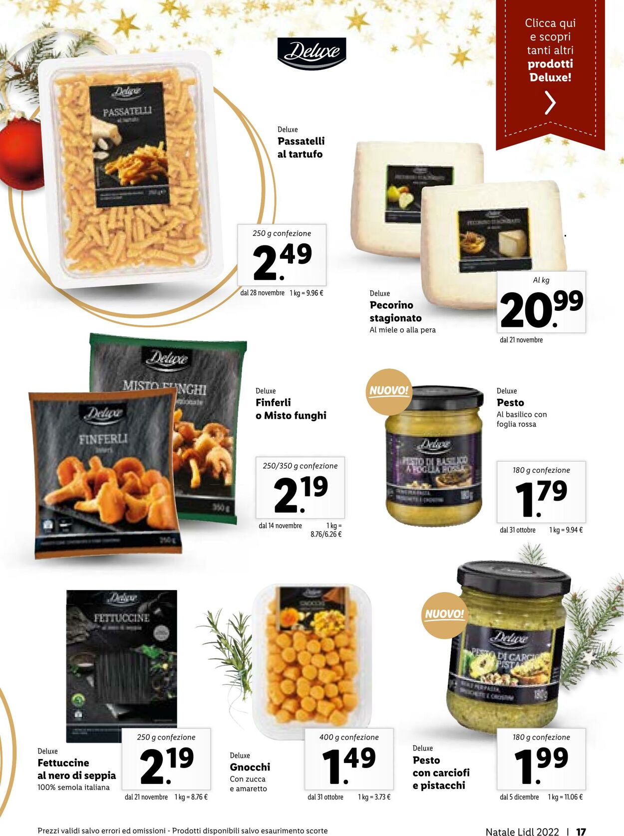 Volantino Lidl 31.10.2022 - 06.01.2023