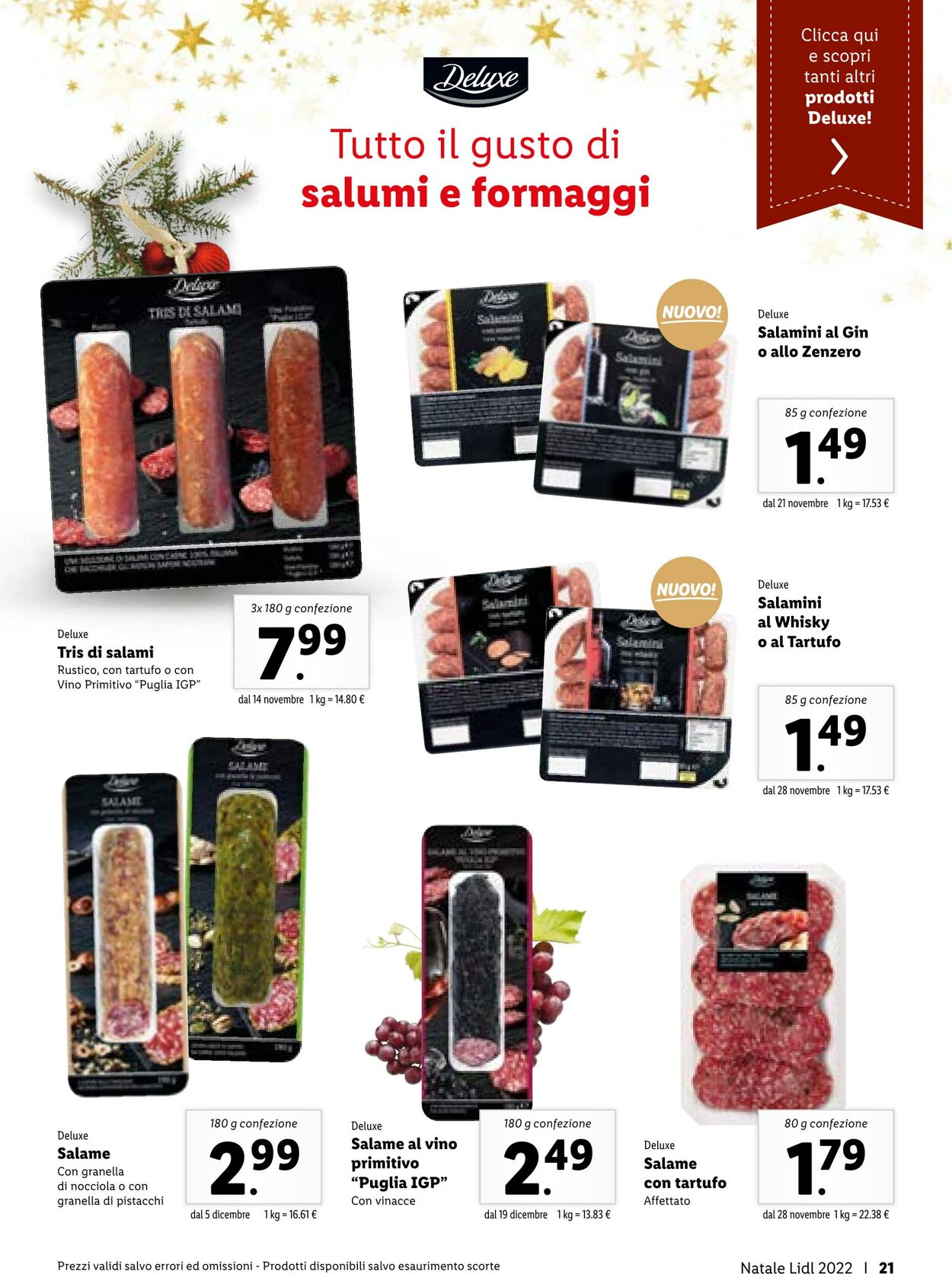 Volantino Lidl 31.10.2022 - 06.01.2023