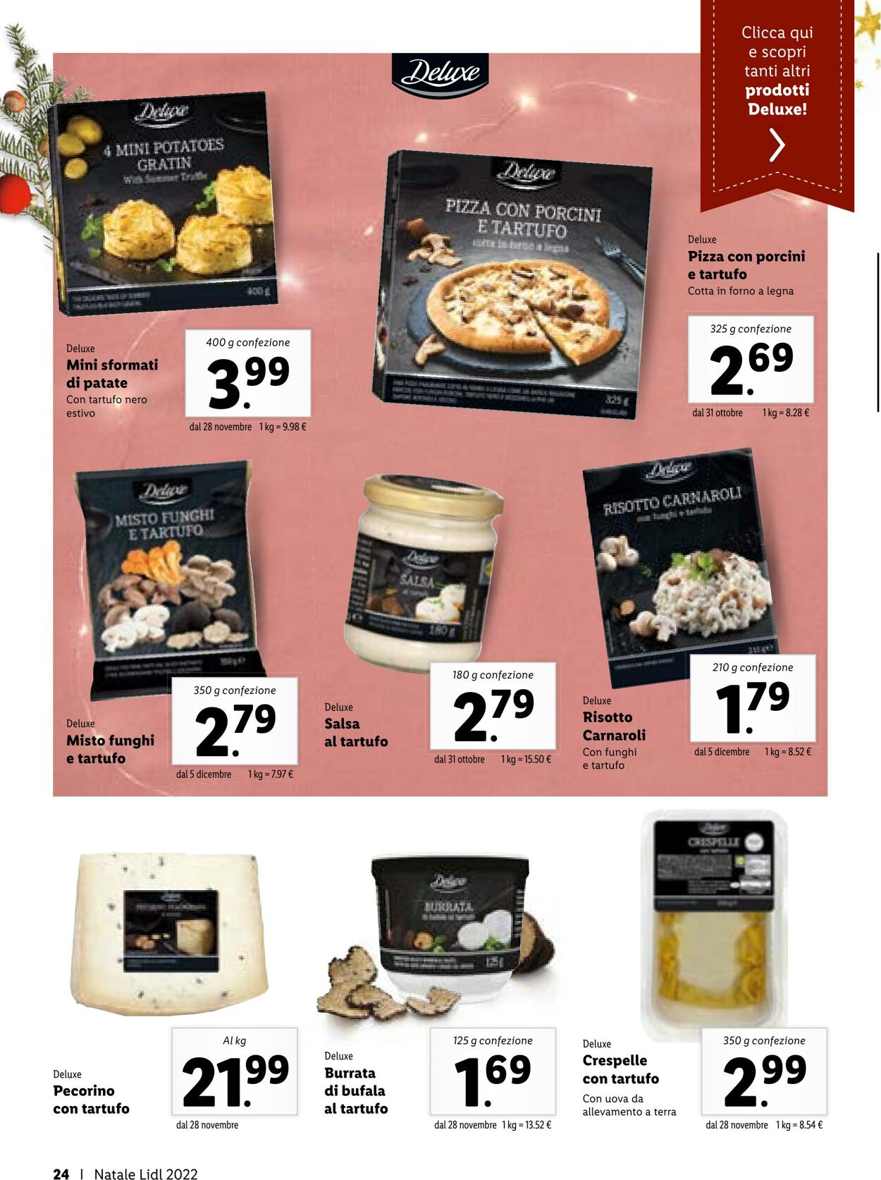 Volantino Lidl 31.10.2022 - 06.01.2023