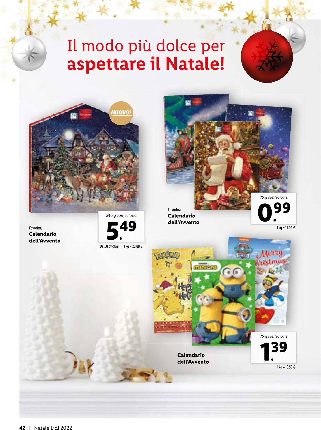 Volantino Lidl 31.10.2022 - 06.01.2023