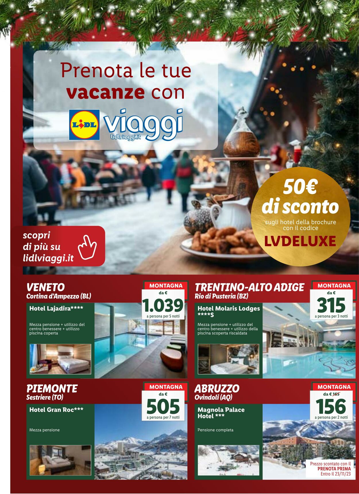 Volantino Lidl 07.11.2023 - 31.12.2023