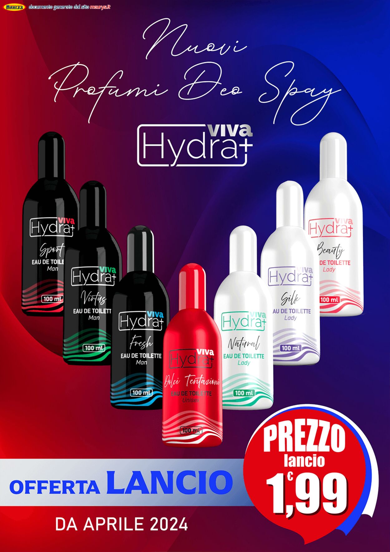Volantino Maury's 22.07.2025 - 22.08.2025