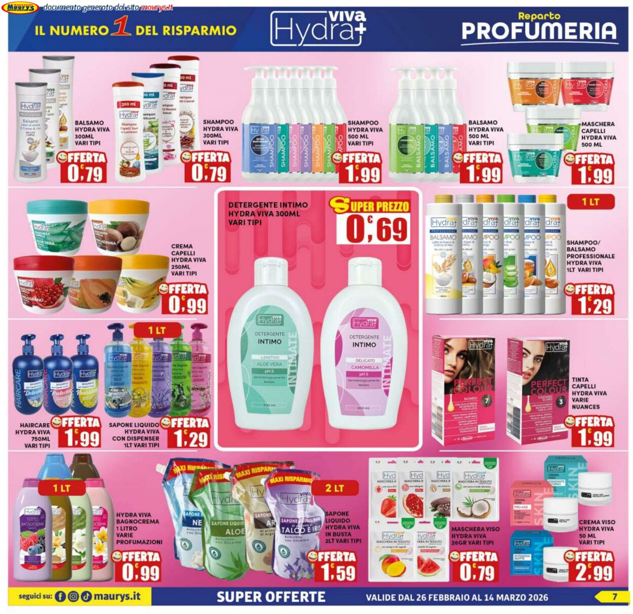 Volantino Maury's 25.02.2026 - 05.03.2026