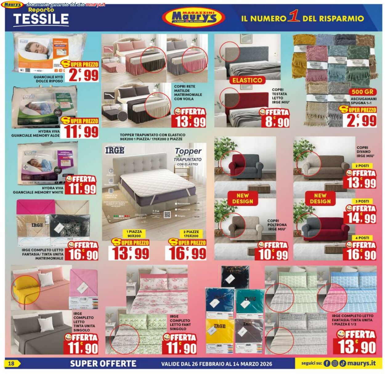 Volantino Maury's 25.02.2026 - 05.03.2026