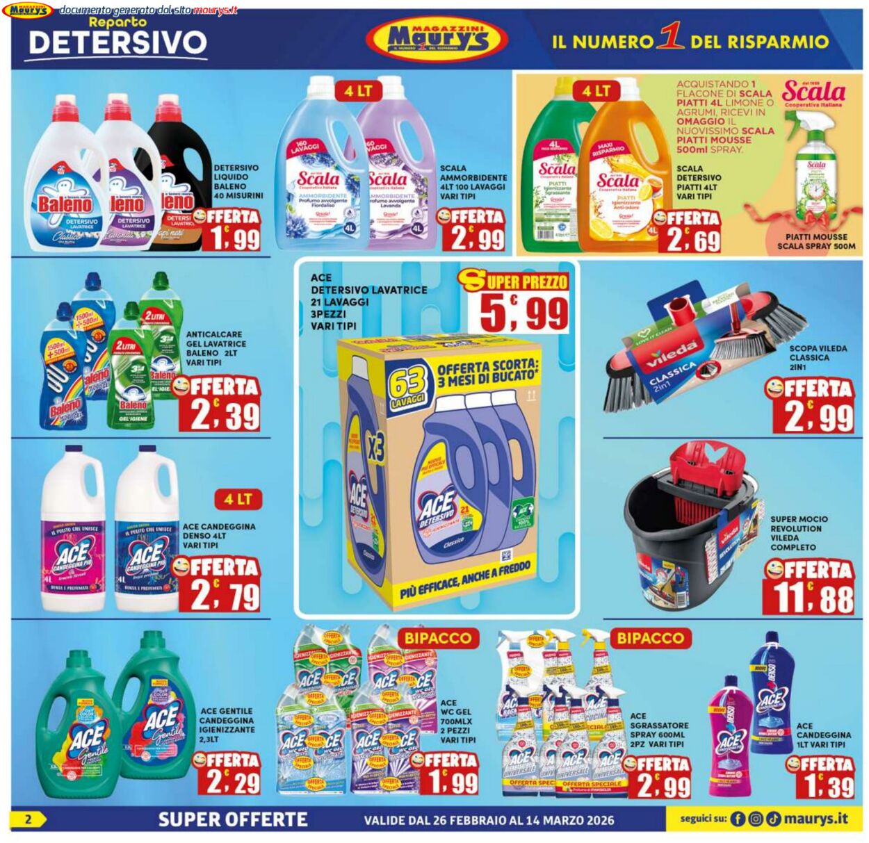 Volantino Maury's 25.02.2026 - 05.03.2026