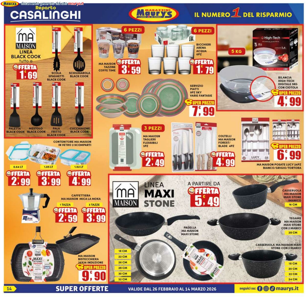 Volantino Maury's 25.02.2026 - 05.03.2026
