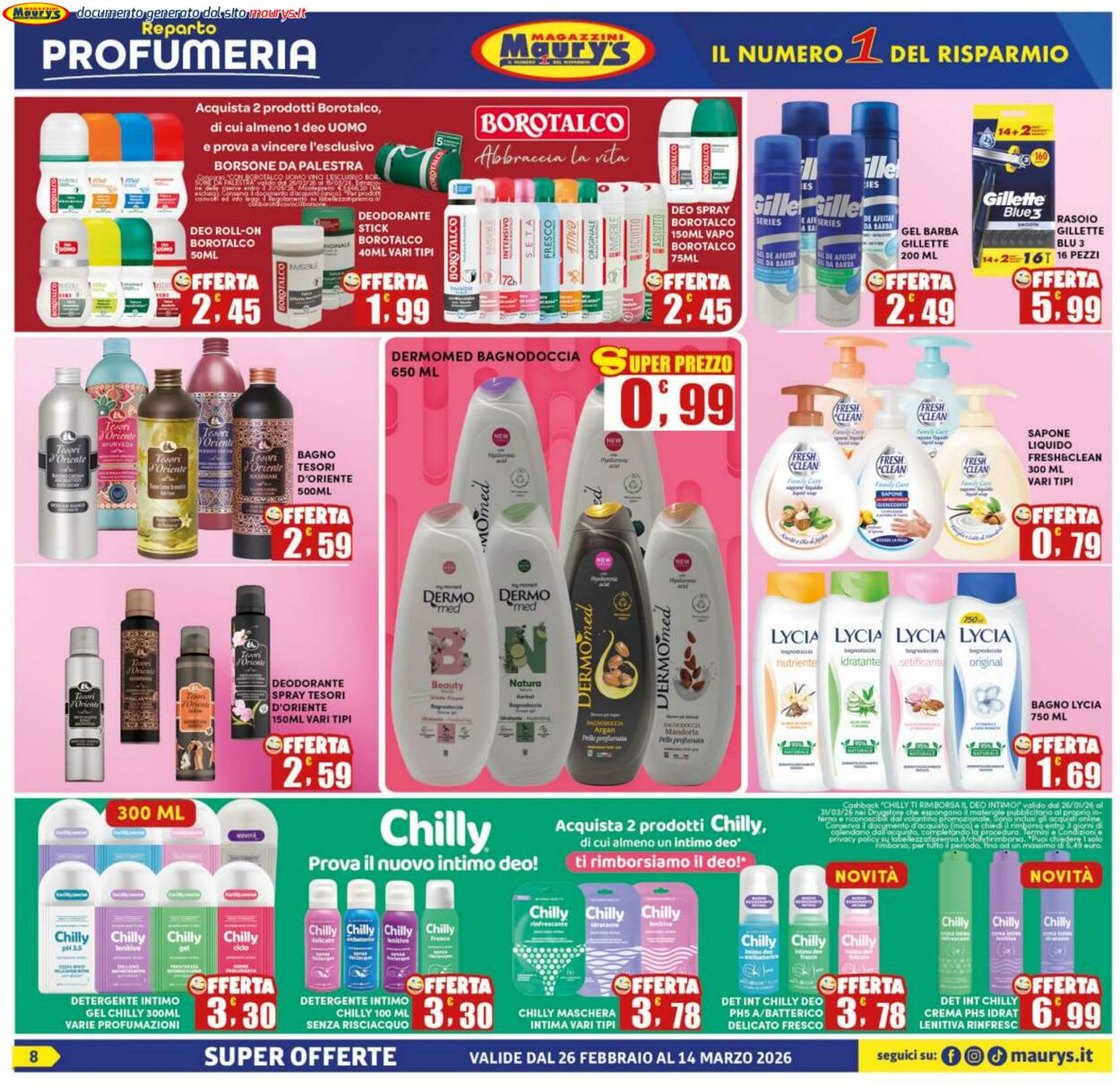 Volantino Maury's 25.02.2026 - 05.03.2026