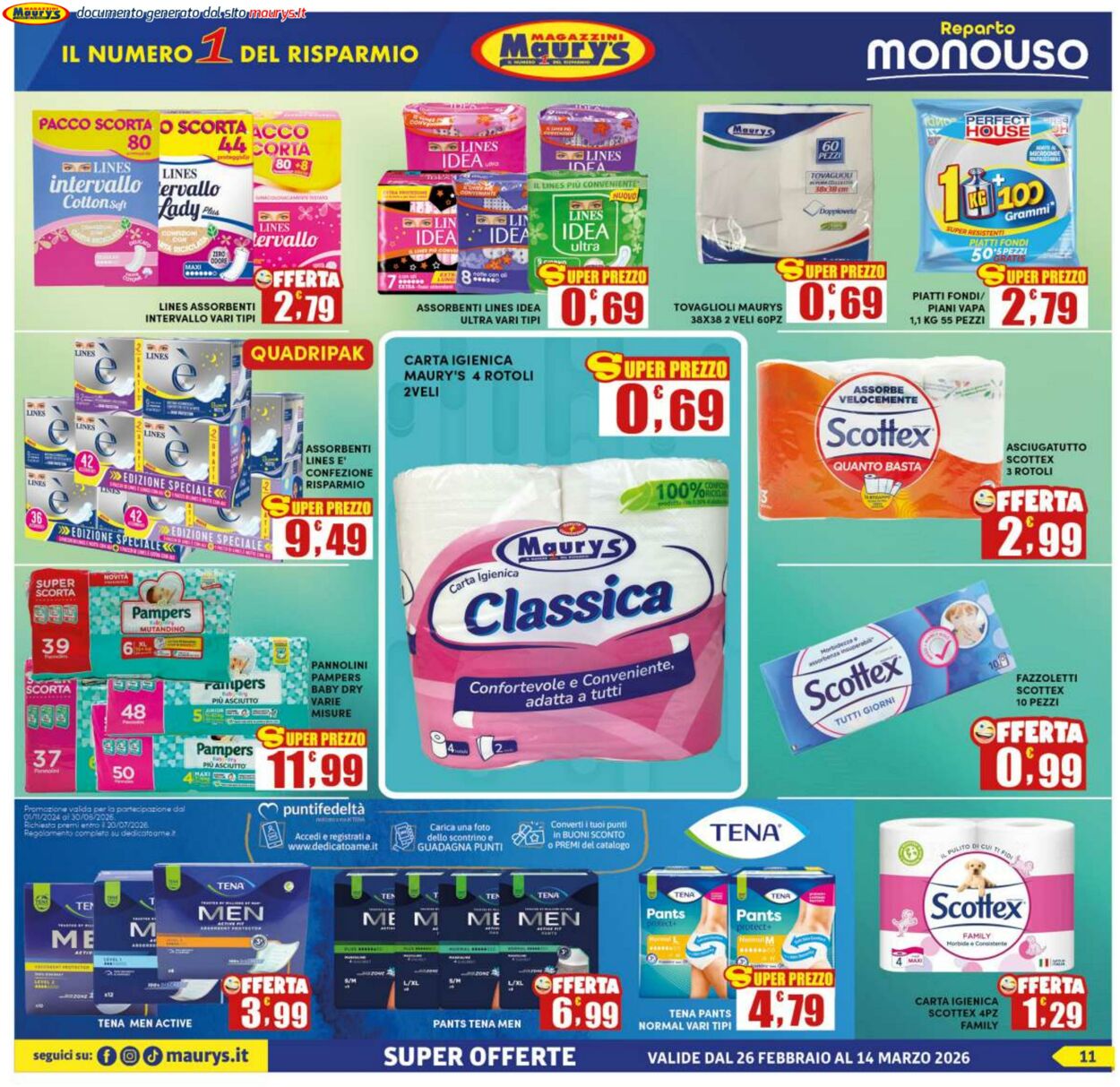 Volantino Maury's 25.02.2026 - 05.03.2026