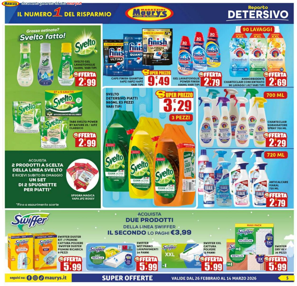 Volantino Maury's 25.02.2026 - 05.03.2026